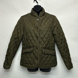 Women’s size, small olive green jacket